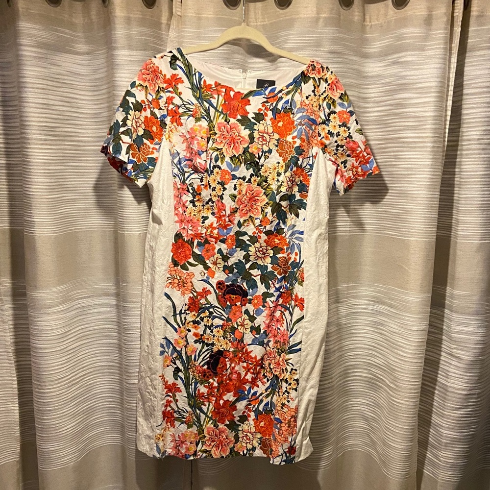 Adrianna Papell Rose Patterned Dress